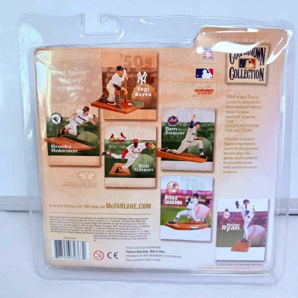 McFarlane Cooperstown Series 1‎ Nolan Ryan Houston Astros Action Figure 2004
